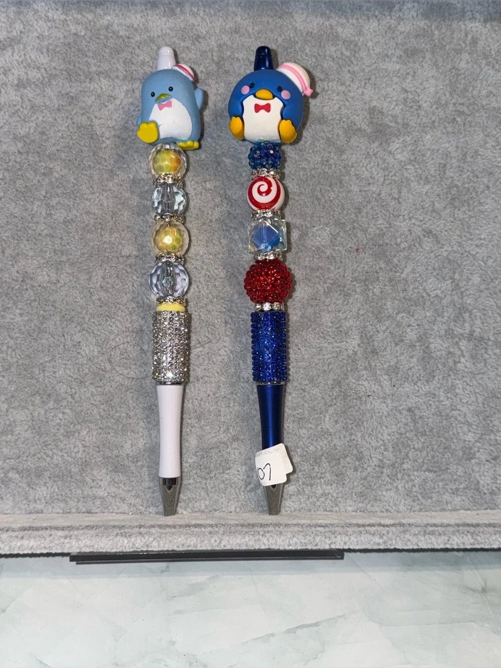 P1341 Handcrafted Beaded Decorative Ballpoint Pen - You choose